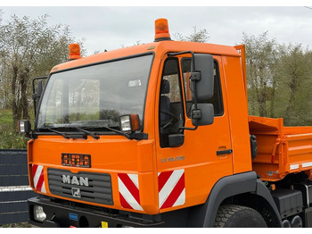 Camion benne MAN * MAN 10-220 * Wywrotka Kiper Meiller * 4x4 * Zimowe Utrzymanie * Unimog *: photos 5