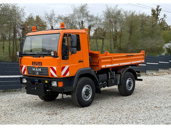 Camion benne MAN * MAN 10-220 * Wywrotka Kiper Meiller * 4x4 * Zimowe Utrzymanie * Unimog *: photos 2