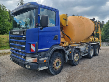Camion malaxeur SCANIA R124