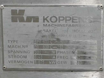 Machine agroalimentaire Koppens breading machine PR600C: photos 5 Machine agroalimentaire Koppens breading machine PR600C: photos 5