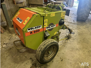 Matériel de fenaison Mini baler Wolagri R500 with 2 separate wrappers: photos 2