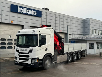 Camion grue SCANIA G