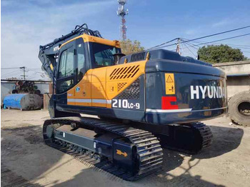 Pelle hyundai Excavator Used Machine 210-9s Heavy Construction Equipment Crawler Excavator Hot Sale: photos 3