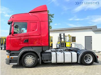 Tracteur routier SCANIA R450 / LOW-DECK / RETARDER / 1200L FUEL TANKS / TWO BEDS / 80% TYRES / FRIDGE / PARKING AIR CONDITIONING / WEBASTO / EXCELLENT CONDITION: photos 4