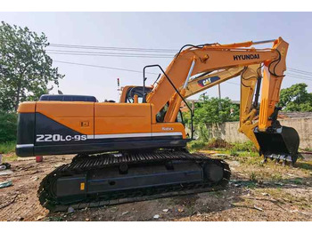 Pelle sur chenille Hyundai Digger 220lc-9s Second Hand Korea Made High Performance Machine Hyundai Excavator for Sale: photos 3