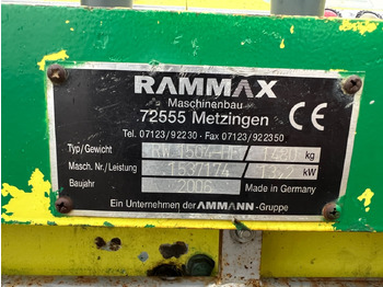 Mini compacteur AMMANN RAMMAX RW 1504-HF: photos 5 Mini compacteur AMMANN RAMMAX RW 1504-HF: photos 5