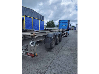 Semi-remorque porte-conteneur/ Caisse mobile