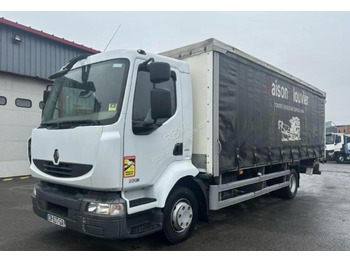 Camion à rideaux coulissants RENAULT Midlum 220