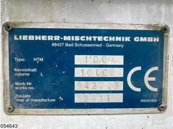 Semi-remorque malaxeur Liebherr Betonmixer Liebherr 10m3: photos 5 Semi-remorque malaxeur Liebherr Betonmixer Liebherr 10m3: photos 5