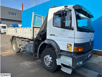Camion benne, Camion grue Mercedes-Benz Atego 1828 Manual, Steel Suspension, HIAB: photos 3 Camion benne, Camion grue Mercedes-Benz Atego 1828 Manual, Steel Suspension, HIAB: photos 3