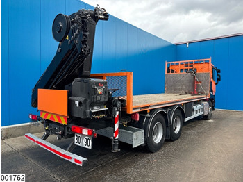 Camion plateau, Camion grue Renault C 380 6X4, EURO 6, HIAB, Remote, Steel suspension: photos 2 Camion plateau, Camion grue Renault C 380 6X4, EURO 6, HIAB, Remote, Steel suspension: photos 2