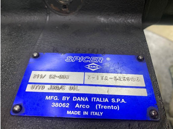 Essieu et pièces pour Engins de chantier Spicer Dana 211/52-003 - Axle housing/Achskörper/Astrecht: photos 5