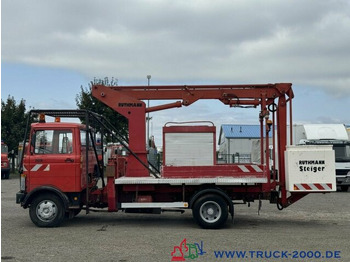 Camion avec nacelle Mercedes-Benz 709 D Ruthmann Hubsteiger Arbeitshöhe 12,60 m: photos 5