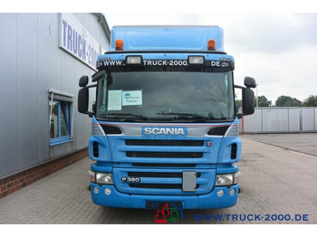 Camion benne, Camion grue Scania P380 Glas Wertstoff Sammler Recycling 37m³1.Hand: photos 3
