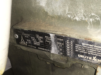 Engins de chantier DEUTZ