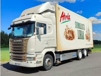 Camion fourgon SCANIA R 490