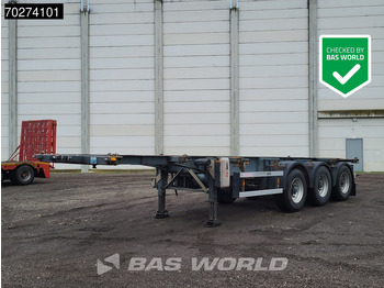 Semi-remorque porte-conteneur/ Caisse mobile GROENEWEGEN