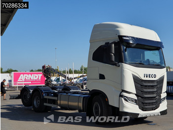 Châssis cabine neuf Iveco S-Way 490 6X2 NEW chassis! Retarder Standklima Lift+lenkasche PTO preparation LED Navi ACC Euro 6: photos 3