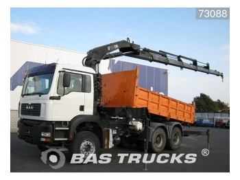 Camion benne MAN TGA 28.310 Manual Euro 3 HIAB 280-6: photos 1