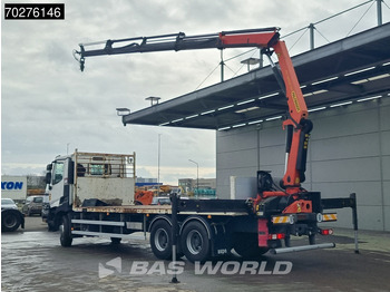 Camion plateau, Camion grue Renault C 380 6X4 Palfinger PK18002-EH C Remote Retarder Euro 6: photos 2