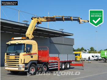 Camion plateau SCANIA 124