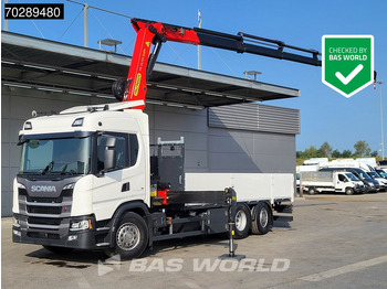 Camion plateau SCANIA G 410