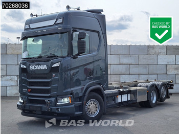 Camion porte-conteneur/ Caisse mobile SCANIA S 540