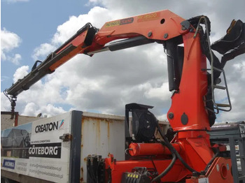 Camion plateau, Camion grue DAF CF 360 6X4 MANUAL GEAR STEELSPRINGS 18,5 TON PALFINKER: photos 2