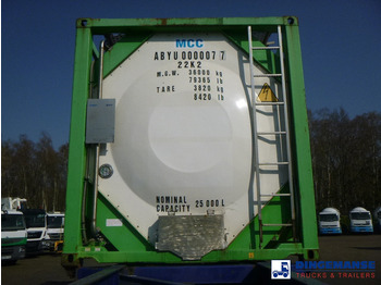 Crédit-bail de Danteco Food tank container inox 20 ft / 25 m3 / 1 comp Danteco Food tank container inox 20 ft / 25 m3 / 1 comp: photos 5