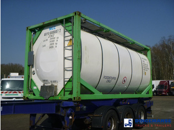 Crédit-bail de Danteco Food tank container inox 20 ft / 25 m3 / 1 comp Danteco Food tank container inox 20 ft / 25 m3 / 1 comp: photos 1