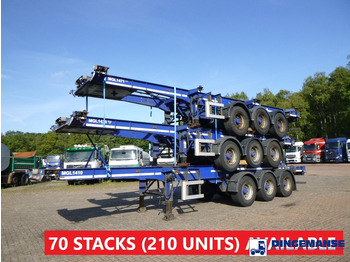 Crédit-bail de Dennison Stack - 3 x container trailer 20-30-40-45 ft Dennison Stack - 3 x container trailer 20-30-40-45 ft: photos 1