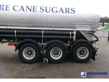 Semi-remorque citerne Feldbinder Powder tank alu 38 m3 (tipping): photos 5