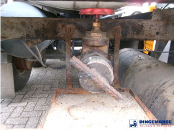 Semi-remorque citerne METALOVOUGA Bitumen / heavy oil tank inox 29 m3 / 1 comp: photos 5