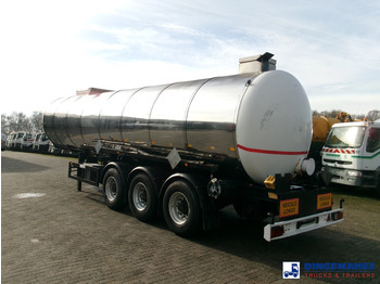 Semi-remorque citerne METALOVOUGA Bitumen / heavy oil tank inox 29 m3 / 1 comp: photos 3