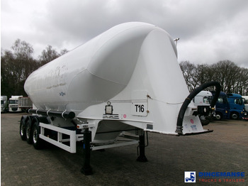 Semi-remorque citerne SPITZER Powder tank alu 37 m3 / 1 comp: photos 2