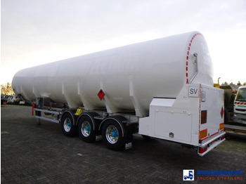 Semi-remorque citerne Van Hool Cryogenic tank inox 58.6 m3 / 1 comp / R10,4BN (methane/argon/nitrogen): photos 3 Semi-remorque citerne Van Hool Cryogenic tank inox 58.6 m3 / 1 comp / R10,4BN (methane/argon/nitrogen): photos 3