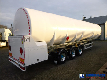 Semi-remorque citerne Van Hool Cryogenic tank inox 58.6 m3 / 1 comp / R10,4BN (methane/argon/nitrogen): photos 4 Semi-remorque citerne Van Hool Cryogenic tank inox 58.6 m3 / 1 comp / R10,4BN (methane/argon/nitrogen): photos 4