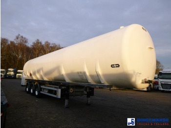 Semi-remorque citerne Van Hool Cryogenic tank inox 58.6 m3 / 1 comp / R10,4BN (methane/argon/nitrogen): photos 2 Semi-remorque citerne Van Hool Cryogenic tank inox 58.6 m3 / 1 comp / R10,4BN (methane/argon/nitrogen): photos 2