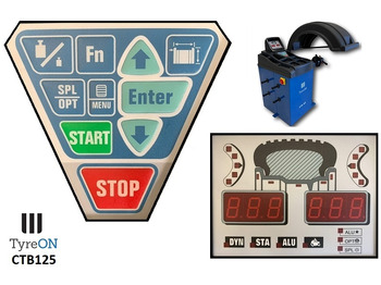 Équipement de garage CTB125 wheel balancer, 5 ALU and 2 Steel programs - Auto input Distance + Diameter - 230V: photos 4 Équipement de garage CTB125 wheel balancer, 5 ALU and 2 Steel programs - Auto input Distance + Diameter - 230V: photos 4
