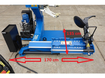 Équipement de garage T600C2 truck tyrechanger 26 Inch2 mounting speeds - very compact - power 3kW+2.2kW: photos 4