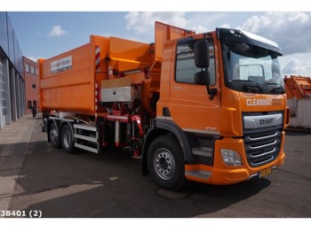 Benne à ordures ménagères DAF FAN CF 300 Zijlader: photos 3