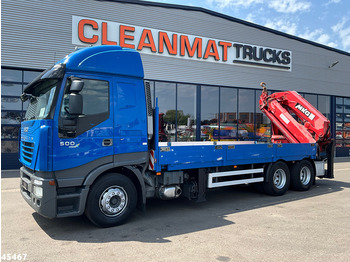 Crédit-bail de Iveco Stralis 500 6x4 MKG 54 Tonmeter laadkraan Iveco Stralis 500 6x4 MKG 54 Tonmeter laadkraan: photos 4