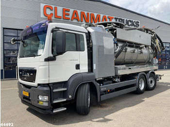 Camion hydrocureur MAN TGS 28.440 FFG Flensburger 12,5m³ Saug/Spul combi Waterrecycling: photos 2