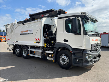 Benne à ordures ménagères Mercedes-Benz Actros 2536 Zoeller Hiab 23 Tonmeter laadkraan: photos 3 Benne à ordures ménagères Mercedes-Benz Actros 2536 Zoeller Hiab 23 Tonmeter laadkraan: photos 3