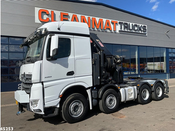 Camion grue Mercedes-Benz Arocs 3253 8x4 Hiab 105 Tonmeter laadkraan: photos 3