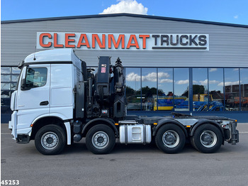 Camion grue Mercedes-Benz Arocs 3253 8x4 Hiab 105 Tonmeter laadkraan: photos 4