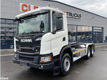 Camion ampliroll Scania G 450 6x4 AJK 20 Ton haakarmsysteem: photos 2