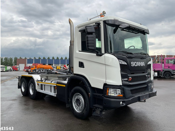 Camion ampliroll Scania G 450 6x4 AJK 20 Ton haakarmsysteem: photos 3