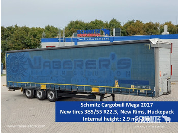 Semi-remorque rideaux coulissants SCHMITZ MEGA