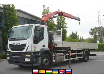 Crédit-bail de IVECO STRALIS 19.310 E6 / Flatbed 19 EPAL / FASSI F135 / 225 MTH! / 5.7 T IVECO STRALIS 19.310 E6 / Flatbed 19 EPAL / FASSI F135 / 225 MTH! / 5.7 T: photos 1